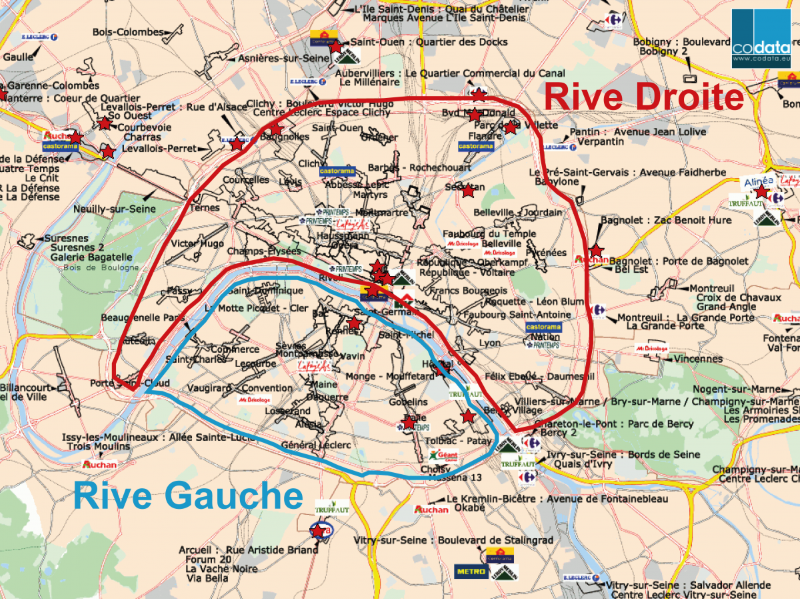 Rive droite Rive gauche A.P.C.I & Driver Service